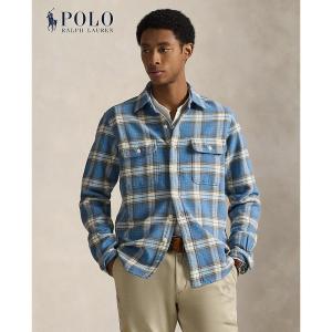 Polo Ralph Lauren Men Classic Fit Plaid Flannel Workshirt [Sale]