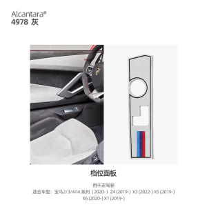 BMW New 3 Series 4 Series Ix3 Gear Shift Panel Decoration Sticker X3 X5 X6 X7 Z4 Car Interior Decoration Modification