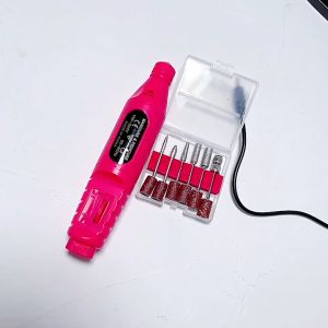 Máy Khoan Móng Chạy Điện Máy Làm Móng Bộ Máy Khoan Móng Tay Giũa Móng Tay Gốm Dụng Cụ Thiết Bị Khoan Móng Tay Với 6 Đầu Mài/Dụng cụ cắt móng tay