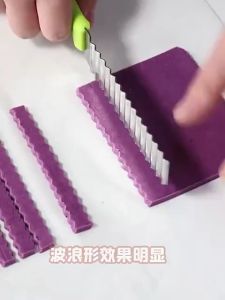 Dao sóng cắt trái cây - rau - củ - quả tạo kiểu đẹp mắt