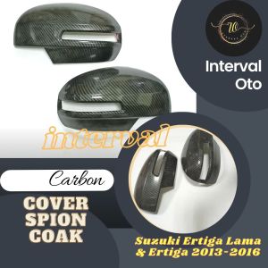 Cover Spion Mobil Suzuki Ertiga Lama 2013-2016 Spion Coak Carbon