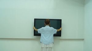 hp302ขาแขวนทีวี ขนาด 26-55 นิ้ว (ติดผนัง ปรับยืด-หดได้ ปรับก้มได้) มีสินค้าพร้อมส่ง