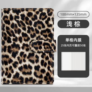 Large Capacity Cash Storage Bag Multi-Functional Memorial Currency Storage Folder Waterproof Leather Cover Note Book Money Clip