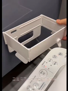 Free Gift 8Pcs Foldable Garbage Bag Holder Wall Mounted Snap-on Trash Bag Support Rack Household Detachable Hanging Trash Bag Shelf