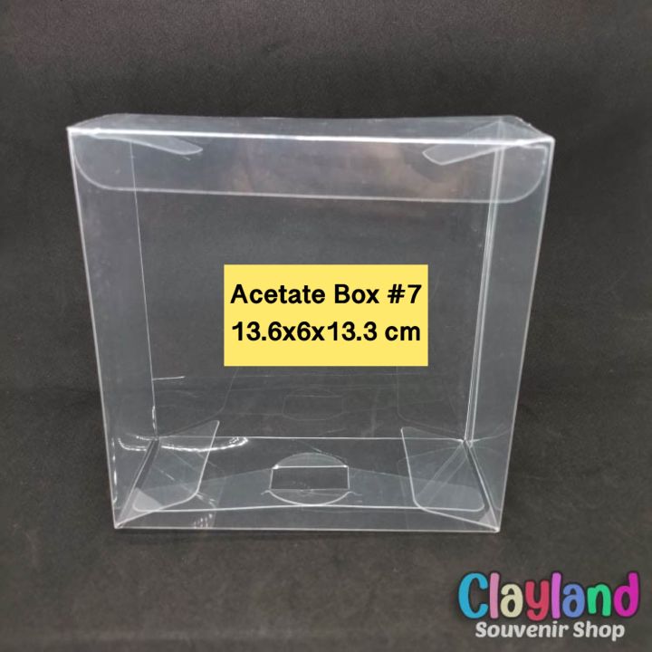 Acetate deals box packaging