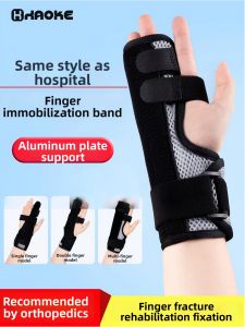 Correction Support Splint for Multiple Fingers Including Thumb Injury Finger Fracture and Tendon Tear