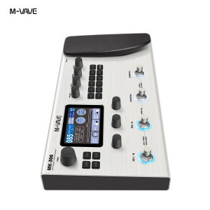 M-VAVE MK300 Guitar Multi-Effect Processor | ANN Neural Modeling 120AMP/360FX | 10h Battery+300s Looper+128 Drum MIDI DAW
