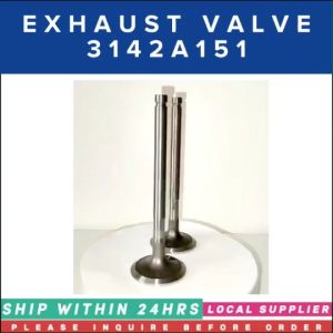 3142A151 EXHAUST VALVE 998-702 [PACK OF 4PCS] [LOCAL STOCK. FAST SHIPPING] PERKINS ENGINE 1103 1104 SERIES
