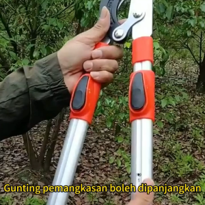 SK5 Steel High Branch Shears Retractable Strong Thick Shears Fruit Tree Flower Plant Lopper Cutter Tree Pruning Tool