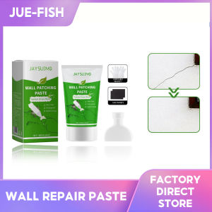 Jaysuing Wall Mending Agent Wall Repair Cream With Scraper Paint Valid Mouldproof Quick-Drying Renovation Waterproof Patch Restore Waterproof White Latex Paint Wall Repair Cream Patching Wall Repair Tools Wall Viscous Repair Paste Strong For Home