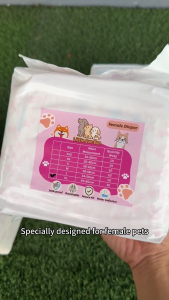 Pet Diaper Disposable Diaper-Soft Good Absorption Dog diaper Cat diaper