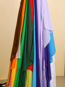 Lightweight Chiffon Fabric Summer Use
