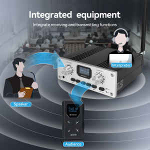 RETEKESS TT119 Desktop Transmitter for Conference Translation FM Multi-channel Transmitter