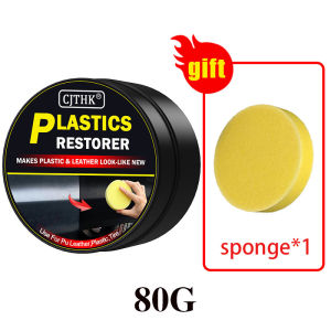 Car Plastic Restorer Universal Leather and Plastic Repair Polishing Wax Auto Interior & Panel Renewal Polish Wax Coating Agent