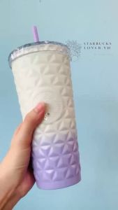 |CHÍNH HÃNG| LY STARBUCKS GIỮ NHIỆT DION PURPLE GRADIENT 591ML