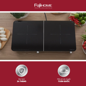 Bếp Từ Đôi Fujihome IC2602S – Mặt Kính Cao Cấp Công Suất Mạnh Mẽ 3400W - Bảo hành điện tử toàn quốc