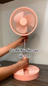 Quạt tích điện mini di động gấp gọn quạt tích điện để bàn quạt sàn kéo dài đa năng 3 kiểu dáng tiện lợi nhỏ gọn dễ dàng đem theo điều khiển từ xa tiện lợidung pin 7200mAh