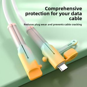 RQZN | Anti-Breakage Winding Cable Organizer for iPhone OPPO Huawei Vivo and Android Chargers