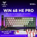 AULA | Bàn Phím Cơ Hiệu Suất Cao Đảm Bảo Độ Trễ Thấp, Phím Từ Có Thể Tùy Chỉnh 68 Phím. 