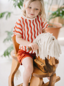 Milkbarn | Easy to Match Round Neck Loose T-Shirts