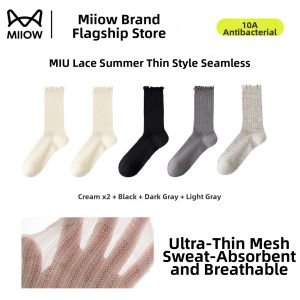 MiiOW | Womens Summer Thin Cotton Socks