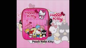 Tas Selempang Bahu Pouch kecil Hello Kitty untuk Anak Lucu Tocotaz