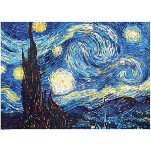 The Starry Night 500/1000/1200/2000PCS Jigsaw Puzzle Home Decor Adults Puzzle Games Family Fun Floor Puzzles Educational Toys