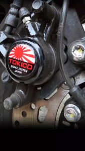 STICKER EMBLEM KALIPER SINGLE PISTON 3D TIMBUL