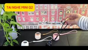 Tai Nghe Bluetooth Nhỏ Gọn – Thiết Kế Vô Hình Đàm Thoại Rõ Nét Pin Lâu Chống Nước Chống Ồn