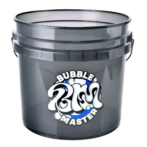 QUJIA | Transparent Water Bucket with Filter Wheels Lid and Portable Storage Box for Car Washing