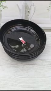 12 PCS PIRING RAMEN CEKUNG DALAM ULIR UKURAN 19 CM WARNA HITAM JAPAN SERIES CLIO PLASTICS KUALITAS