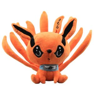 Kurama plush cartoon doll toy cute soft stuffed kyuubi fox plush doll for children birthday gift 20cm
