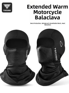 TOSUOD | Windproof Warmth Fleece Winter Cycling Helmet Cover