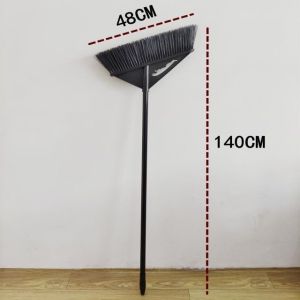 Long Broom for Courtyard And Road Hard And Thick Bristles Outdoor Household Cleaning Tool Garden Sweeping Broomstick