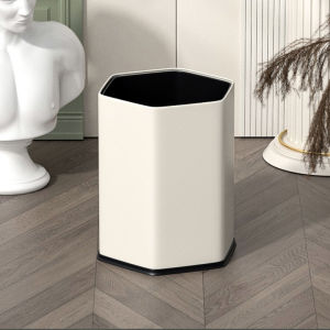 10L/15L Big open trash can metal  double trash bin for bathroombedroomliving roomkitchenhoteloffice