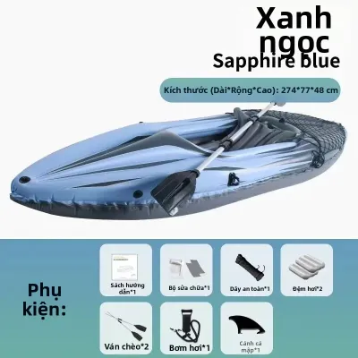 SAIRU | Thuyền Canoe Phao Bơm Dành cho 1 hoặc 2 Người