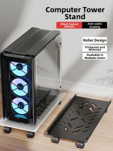 YIXUAN | Portable Wheel-equipped Computer Host Tray