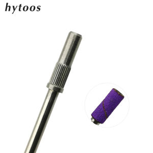 HYTOOS 3mm Mini Sanding Bands Stainless Steel Nail Bit Mandrel 3/32 Drill Accessories Tool