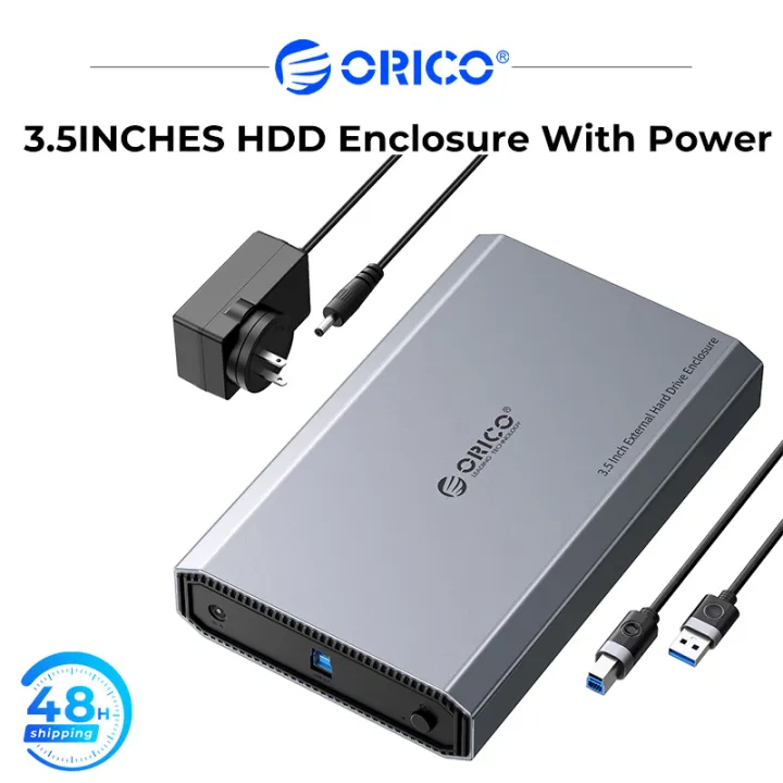 ORICO 3.5 "6gbps vỏ bọc ổ cứng Type-C tản nhiệt vỏ HDD Bên ngoài hợp ...
