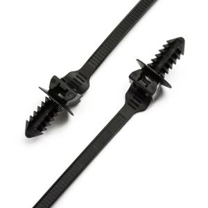 Yongrun Car Cable Tie 210mm Nylon Cable Tie Wear-Resistant Wire Accessory Tube Release Zipper Strap Accessory Car Cable Tie