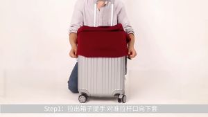 Cover Luggage Cover Protector Sarung Luggage Protector Cover Bagasi Luggage Cover Thick Suitcase Cover Laugage Cover