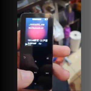 Worallymy MP3 Digital Audio Player 8/16 GB Pemutar Musik MP4 Bluetooth 1.8 Inch HD 500mAh - SD-01