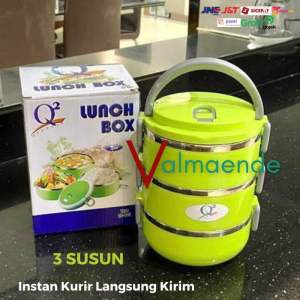 Lunch Box Set Stainless 4 Susun Rantang Kotak Bekal Tepak Makan Serbaguna GSF 3004 Q2 603