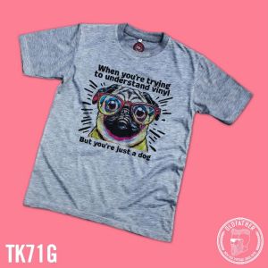 เสื้อยืดคอกลมแขนสั้น ผ้าTK พิมพ์ระบบ Sublimation นุ่ม สวมใส่ สบาย ระบายอากาศไม่ร้อน ( รหัสสินค้า TK 71 )