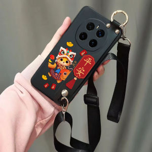 Redmi Xiaomi Note15 pro 13 pro 14 pro Silicone Phone Case with Lanyard And Wristband Protective Cover for Note14 And Note15 Models