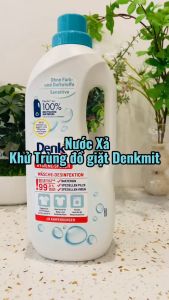 Nước xả khử trùng đồ giặt Denkmit nhập khẩu Đức - Chai 1.5l