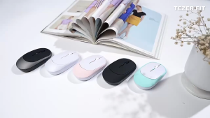 【SG Ready Stock】Wireless Mouse Bluetooth 2.4G Rechargeable Silent Mouse Dual Mode For Laptop MacBook PC