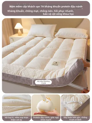 YIXINAI | Nệm Mềm Sợi Đậu Nành cho Nhà và Tatami 180x200cm