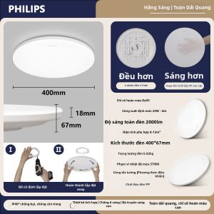 Philips | Đèn Trần LED Phong Cách Hiện Đại Tối Giản