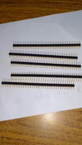 Circuitrocks Round Hole Pin Header 2.54MM Pitch Row Male Female Single Row 1x40P Row Swiss